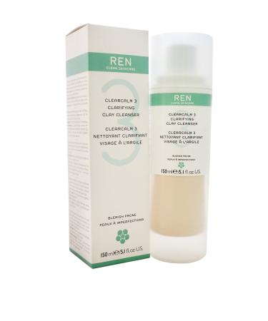 REN ClearCalm 3 Clarifying Clay Cleanser 150ml