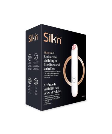 Silk n Anti-Aging Device | Titan Mini for Wrinkle Reduction & Skin Tightening | Cordless LED Skin Care for Smaller Face Areas | Unisex Rejuvenation - Buy Online on GoSupps.com