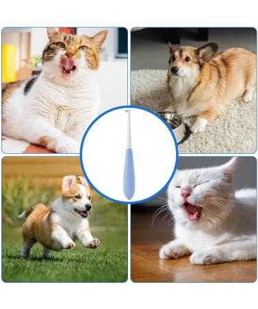 Ranley Tiny Dog Toothbrush | Dog Tooth Brush Cat Teeth Brush - Anti-Slip Handle Cat Tooth Care Brush Safe Pet Teeth Cleaning Kit for Puppy Kitten Cats and Small Breed Dogs - Buy Online on GoSupps.com