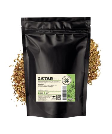 Nature Kitchen Za'atar 400g Large Bag Of Seasoning Spices And Herbs. Gluten-Free and Vegan Everyday Cooking Blends For Marinades Sauces Frying Baking Or Grilling ZA'ATAR LEBONESE SEASONING 400G