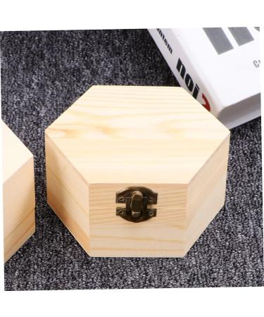 FRCOLOR 4 Pcs Wood Wrapping Boxes - Soap Flower Case & Jewelry Kit - Ladybug Treasure Chest & Bamboo Craft Boxes - 11x13cm - Perfect Gift Packaging - Buy Online on GoSupps.com