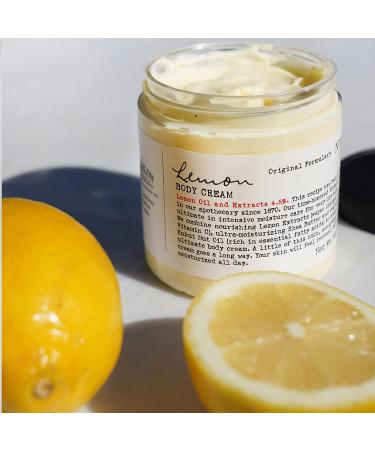 C.O. Bigelow Lemon Body Cream | Moisturizing Body Cream with Shea Butter and Lemon Oil | 8 oz | For Dry Skin | Hands & Body - Buy Online on GoSupps.com
