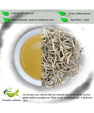 Yan Hou Tang Chinese White Silver Needle Tea Loose Leaf - 100g Natural Premium High Mountain Leaves Antioxidants for Teeth & Skin Health White Tea - Buy Online on GoSupps.com
