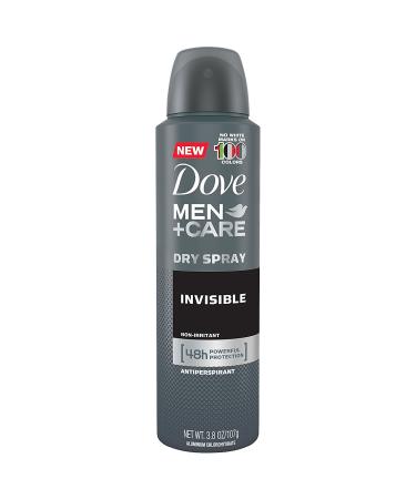 Dove Men+Care Invisible Dry Spray Deodorant 3.8oz 3 Pack - Long-lasting Protection - Buy Online on GoSupps.com