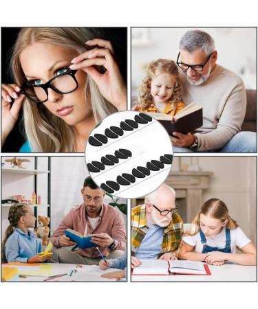 KXUSW Self-Adhesive Nose Pads for Glasses - 24 Pairs Soft Foam Anti-Slip Thin 1.5mm Black - Buy Online on GoSupps.com
