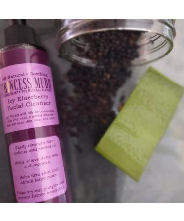 Princess Mudd Icy Aloe Vera Face Wash | Hydrating Skin Cleanser with Elderberry & Witch Hazel | 6 fl oz - International Shipping Available - Buy Online on GoSupps.com