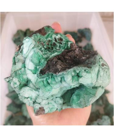 Natural Crystal Rough Leftover Material Natural Malachite Offcut Rough Raw Peacock Stones and Minerals Specimen Irregular Rock Crystal Bulk Collecting Quartz Stones (Size : 1kg) - Buy Online on GoSupps.com