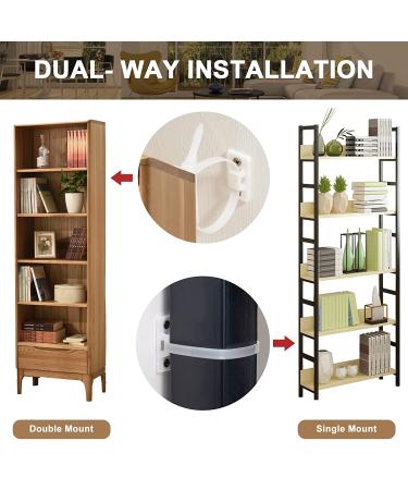Furniture Wall Anchor (10 Pack) Anti Tip Furniture Anchors for Baby Proofing  Adjustable Dresser Wall Safety Straps for Table  Cabinet  Earthquake Resistant Straps for Home - Buy Online on GoSupps.com