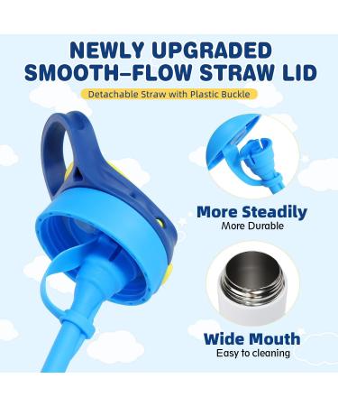 Mocaru Kids Sublimation 12oz Water Bottle with Straw Lid - 6 Pack - Buy Online on GoSupps.com