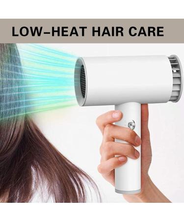 Cordless Hair Dryer USB Rechargeable Travel Hairdryers Hot/Cold Wind Battery Operated Hair Dryer for School Pet Care Hairdressing Oil Painting Drying Tools - Buy Online on GoSupps.com