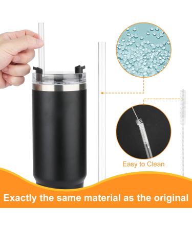 6pcs Replacement Straws for Stanley Adventure Quencher 40oz Tumblers - Reusable Straws with Cleaning Brush | 30cm Long | Water Jug Accessories - Buy Online on GoSupps.com