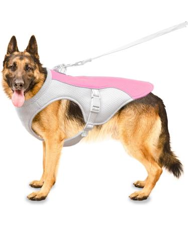 Adjustable Dog Cooling Vest & Coat for All Breeds - XL Pink - Perfect for Hot Weather & Sports - Buy Online on GoSupps.com