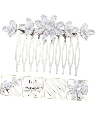 Didiseaon Bangs Comb Hair Flowers for Women Wedding Hair Clip for Wedding Decorative Hair Clips Hair Comb for Women Hairbrushes for Woman Bridesmaid Rhinestones Accessories Aluminum Alloy - Buy Online on GoSupps.com