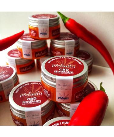 Malantis Hot & Cold Balm Set 2 x 25ml | Warming & Cooling Horse Ointment with Arnica Rosemary Oil Ginger & Chilli Extract | Natural Cosmetics for Pain Relief - Buy Online on GoSupps.com