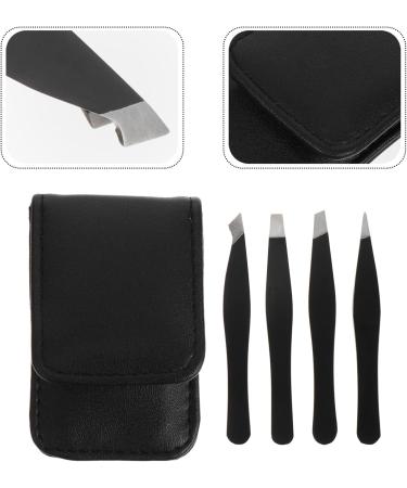 Fomiyes Precision Eyebrow Tweezers - 2 Pack Gun-Shaped Steel Tweezer Set for Perfect Hair Removal - Ideal for Women - Buy Online on GoSupps.com