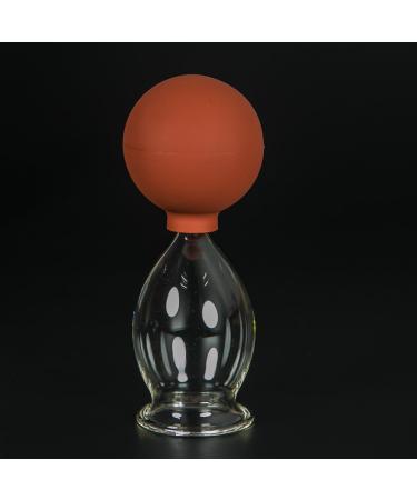 Professional Lauscha Glass Massage Carnacle with 40mm Ball - Fireless Cupping Massage Tool for Medical Use - Buy Online on GoSupps.com