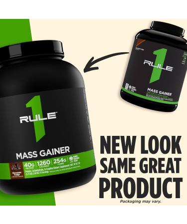 Rule 1 Mass Gainer Cookies & Cream 2560 g Cookies & Cream 2560g - Buy Online on GoSupps.com