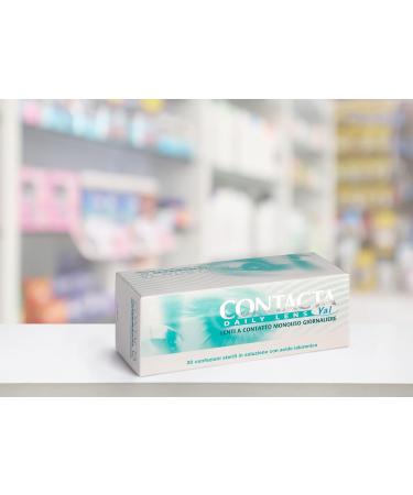 Contacta Daily Lenses - Myopia Daily Contact Lenses with Hyaluronic Acid -1.25 Diopters 30 Pack - Safe & Easy to Use - Buy Online on GoSupps.com