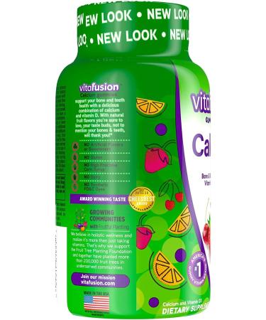 500mg Calcium Gummy for Adults - Family Bundle | Premium Quality - Buy Online on GoSupps.com