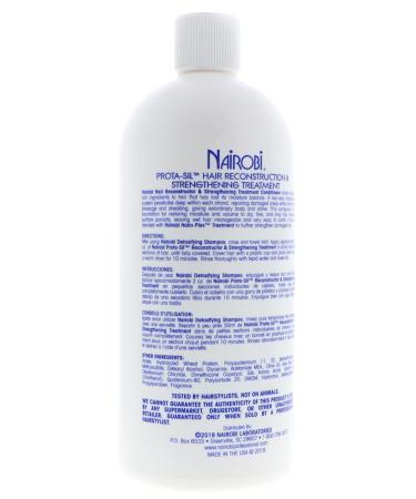 Nairobi Prota-Sil Reconstructor & Strengthening Treatment | 32 Ounce | Unisex Hair Care for All Hair Types - International Shipping Available - Buy Online on GoSupps.com