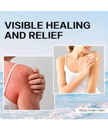 Natural Soothing Cream Skin Repairing Cream for Face Body Natural Face Cream Body Lotion Hydrating Soothing Cream Nourishing Face Moisturiser for Women and Men Anti Wrinkle Moisturiser Face 120ml - Buy Online on GoSupps.com