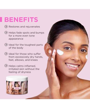 KirahGlow Renewing Body Cream | Ultra-Hydrating Moisturizer for Smooth Skin | With Natural Extracts | Non-Greasy Formula | 24-Hour Nourishment - Buy Online on GoSupps.com