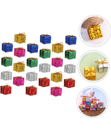 Artibetter 60 Pcs Christmas Tree Box Home Decorations Christmas Tree Decorations Hanging Pendants Bag 5x5cmx2pcs Assorted Colorx2pcs - Buy Online on GoSupps.com