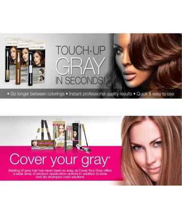 Cover Your Gray Cleanse and Freshener Light Brown/Blonde - Buy Online on GoSupps.com