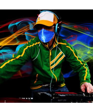 LED Light Up Face Mask - Cool Luminous Glowing Costume for Rave Party Festival & Dance Gifts - Buy Online on GoSupps.com