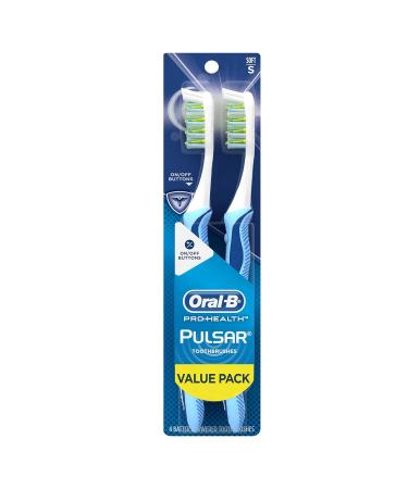 Buy Oral-B Pro-Health Pulsar Soft Battery Powered Toothbrush (4 Count) - Top International Shipping Available - Buy Online on GoSupps.com
