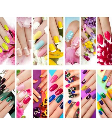 500pcs Natural Coffin Nails Tips - Artificial Fingernails for Women & Girls | Full Set of False Nails - Buy Online on GoSupps.com