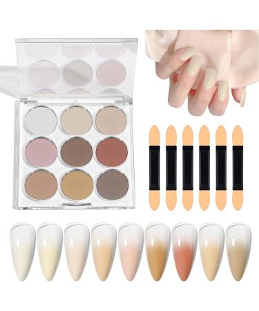 Poudre Ongles Pigment e - Finition Miroir Magique Brillante - Set De Poudres | D coration Arc-en-D grad Brillante DIY pour P ques Halloween No l CF03 - Buy Online on GoSupps.com