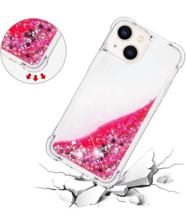 Tivenfezk Nadoli Glitzer Treisand Shell for iPhone 15 Plus - Shockproof Transparent TPU Bumper Cover | Ultimate Protection & Style - Buy Online on GoSupps.com
