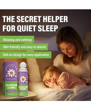 Fancy Pets Magnesium Lotion for Kids Natural Roll On Lotion for Sleep Calming Bedtime Routine & Relaxation Support Gentle and Hygienic Ball Bearing Design 1 Fl Oz (Pack of 1) - Buy Online on GoSupps.com