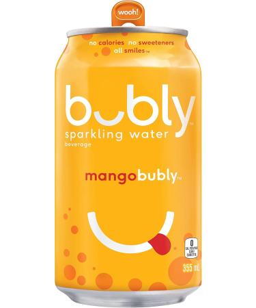 Bubly Sparkling Water applebubly 355 mL Cans 12 Pack & Sparkling Water mangobubly 355 mL Cans 12 Pack - Buy Online on GoSupps.com