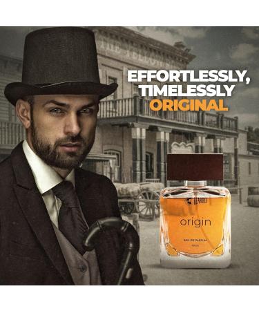 Beardos ORIGIN Perfume For Men 100 ml | EAU DE PARFUM Men Aqua and Musky Notes | Strong Long Lasting Mens Perfume for Date night fragrance | Body Spray for Men | Ideal gift for men - Buy Online on GoSupps.com