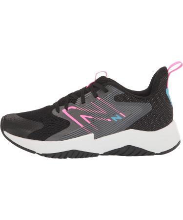 New Balance Kid's Rave Run V2 Lace-Up Shoe Big Kid (8-12 Years) - Black/Vibrant Pink - Buy Online on GoSupps.com