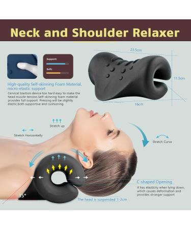 BLABOK Neck Stretcher - Relieve Shoulder Pain Improve Posture & Enhance Neck Relaxation | International Shipping Available - Buy Online on GoSupps.com