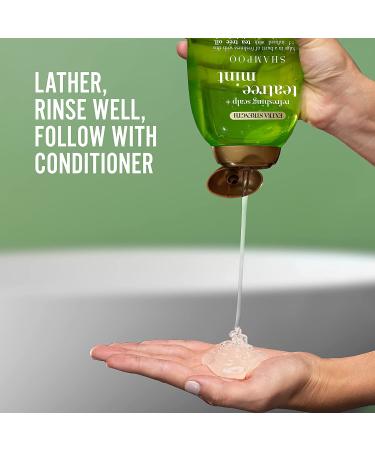 OGX Extra Strength Tea Tree Mint Scalp Shampoo - 13 fl oz | With Peppermint Oil & Witch Hazel | Paraben/Sulfate-Free - Buy Online on GoSupps.com