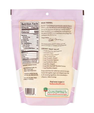 Bob's Red Mill Unsweetened Shredded Coconut 12 oz - Gluten-Free & Vegan - Buy Online on GoSupps.com