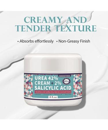 DMQ 42% Urea Foot Cream Moisturizing Cracked Heel Repair Cream for Feet and Hand Hard Skin Remover Foot Cream Deep Moisturizing Callus Remover Nourishes Soften for Body Feet Knees and Hand - Buy Online on GoSupps.com