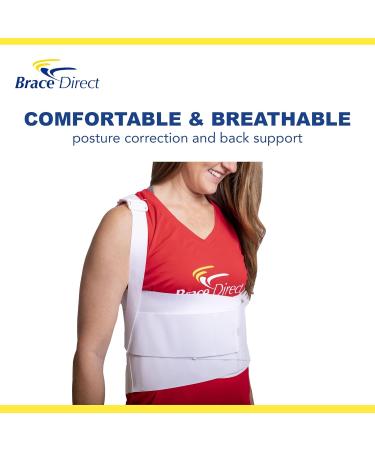 Brace Direct Full Back Support TLSO | Neck Shoulder & Lumbar Pain Relief | Posture Correction for Men & Women | Discreet Comfort for Everyday Wear - Buy Online on GoSupps.com