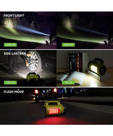 LE Rechargeable LED Camping Lantern 1000LM | 5 Light Modes | Power Bank | IPX4 Waterproof | USB Cable | Ideal for Hurricane Emergency, Hiking & Home - Buy Online on GoSupps.com