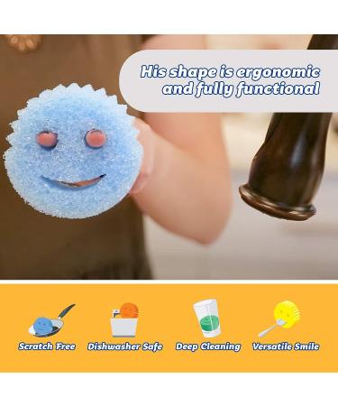 Scrub Daddy Color Sponge Variety Pack - 3 Pack Multipurpose Dish Sponge Set - BPA Free Polymer Foam - Stain, Mold & Odor Resistant Kitchen Sponge - Buy Online on GoSupps.com