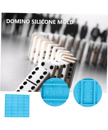 NUOBESTY Chocolate Candy Molds Chocolate Molds 2pcs Mold Silica Gel 3D Chocolate Candies Self Made Resin Molds Dominoes Resin Moulds Bluex2pcs 20.5X8.5X0.8CMx2pcs - Buy Online on GoSupps.com