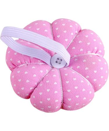 eZAKKA Pin Cushion Wristband - Polka Dots Pink | Wearable Needle Pincushion for Sewing & Quilting - Buy Online on GoSupps.com
