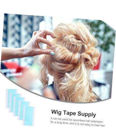 Housoutil 5 Sheets supplies double sided Adhesive hold wig tape extension tape extend invisible extension tape for hair replace adhesive tape United States - Buy Online on GoSupps.com