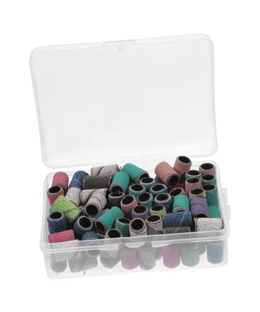 Beavorty 1 Box nail polish drill nail grinding bits nail polisher sanding bands sanding ring bands nail drill sanding bits fingernail kit drill sanding bands manicure sand circle drill rig