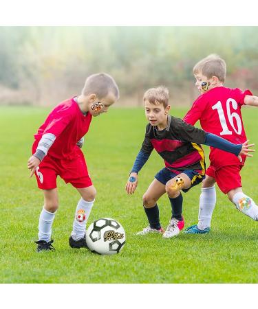 Metker Soccer Sports Waterproof Temporary Tattoos - 140 Piece Soccer Theme Individual Stickers for Adults and Kids - Ideal for Parties and Group Events - Buy Online on GoSupps.com