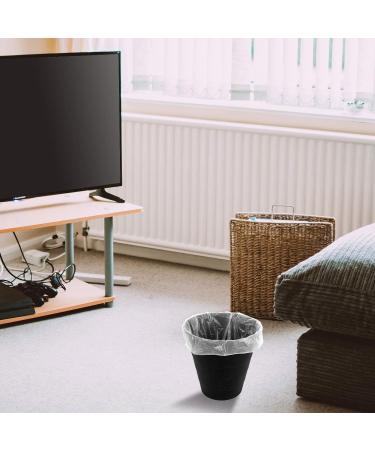 AuPHX 1.2 Gallon Small Trash Bags Wastebasket Trash Bags for office Home Waste Bin Trash Can Liners Pet Waste Bags Disposal Bags(Clear 100 Counts/2 Rolls) - Buy Online on GoSupps.com